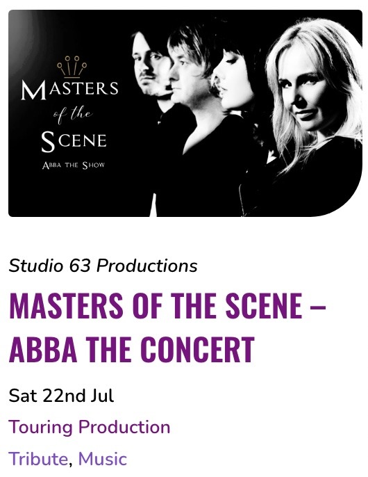 Masters Of The Scene Montgomery Theatre Show Ad